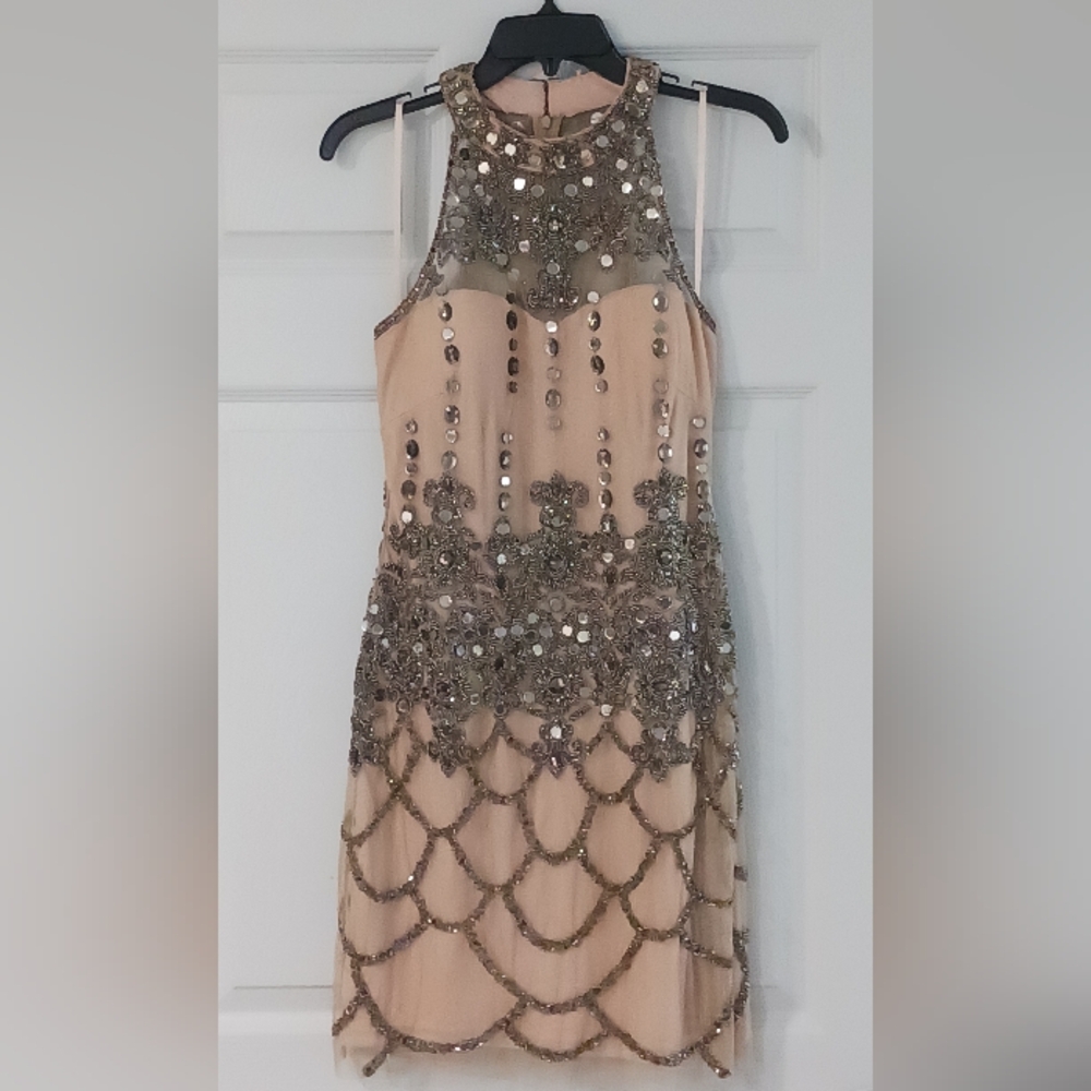 Adrianna Papell Beaded Dress